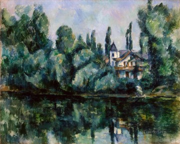 Las orillas del Marne Paul Cezanne Pinturas al óleo